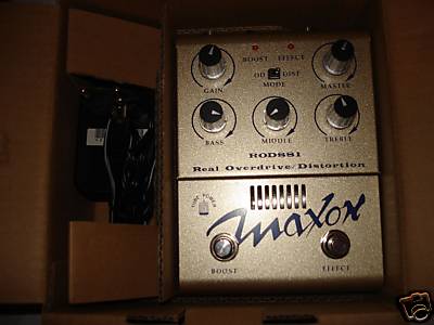 Photo annonce Maxon Rod881 real overdrive distortion