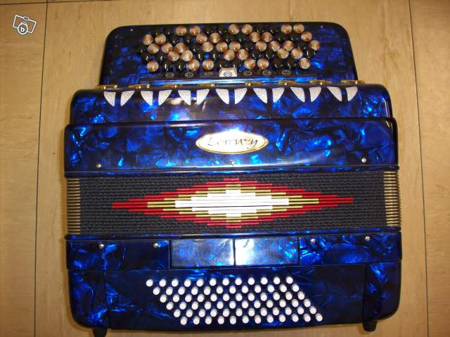 Photo annonce Accordeon 6472 bleu