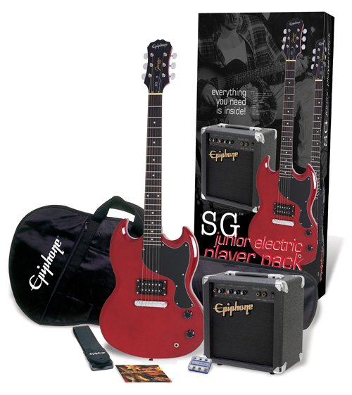 Photo annonce PLAYER PACK EPIPHONE SG JUNIOR & AMPLI 10W