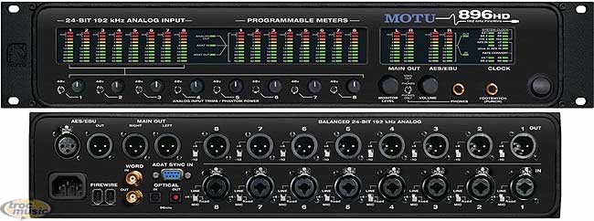 Photo annonce Interface Audio MOTU 896HD