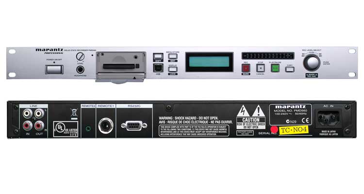 Photo annonce Marantz PMD560 Enregistreur Professionel