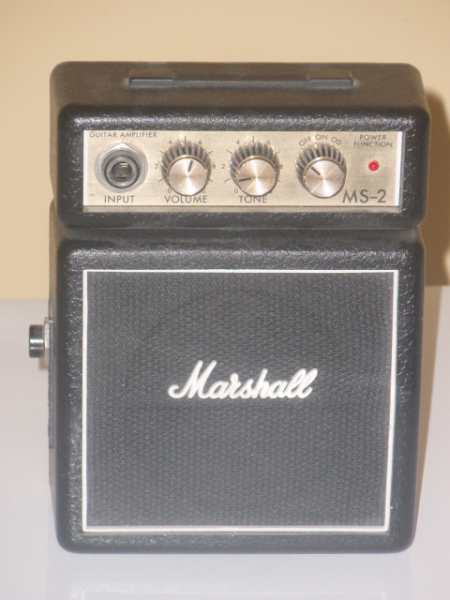 Photo : Ampli de Voyage Marshall MS2