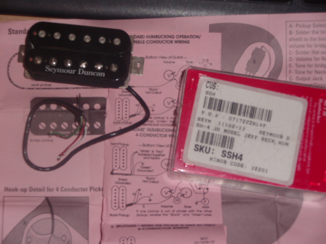 Photo annonce Seymour duncan SH 4 JB