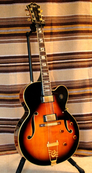 Photo annonce Guitare Jazz Cort LCS1 Sunburst Larry Coryell