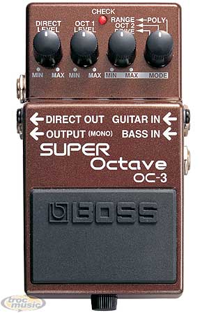 Photo annonce Boss Super Octave OC 3 + overdrive 