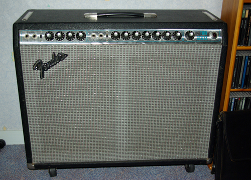 Photo annonce Fender Twin Reverb Silver Face 1974