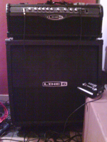 Photo annonce Line 6 Spider II hd 75 & 4x12  