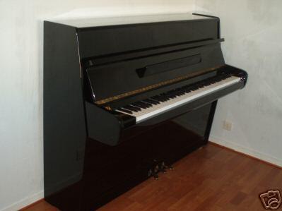 Photo annonce Piano Droit laque noir dresden