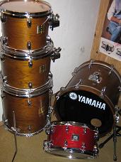Photo annonce Yamaha Oak Custom 5 futs