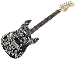 Photo annonce Fender Squier Obey Strat HSS Dissent