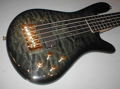 Photo annonce Spector Legend 5c noire transparente