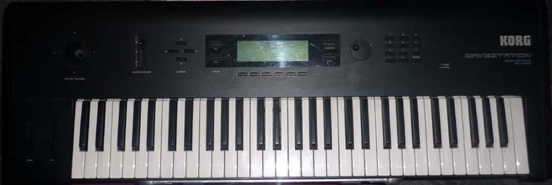Photo : Clavier Korg Wavestation