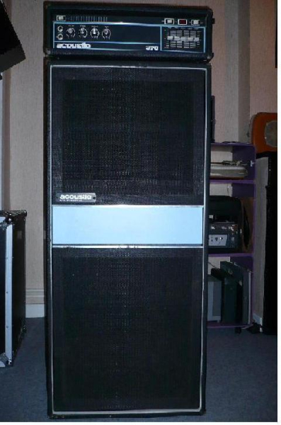 Photo annonce Ampli basse Acoustic 2 corps