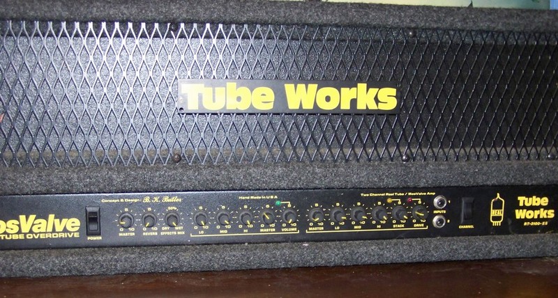 Photo annonce Tete ampli Tube Works REAL TUBE