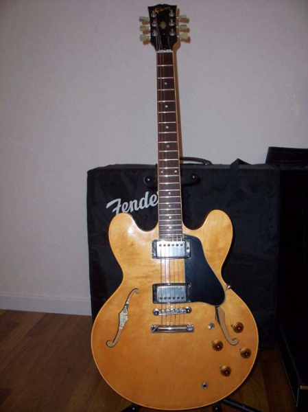 Photo annonce GIBSON ES 335 dot blonde de 1987