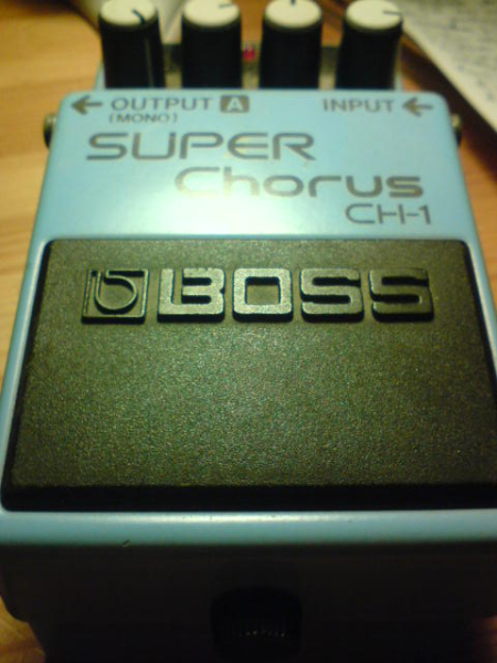 Photo annonce Pedale effet Boss super chorus CH 1