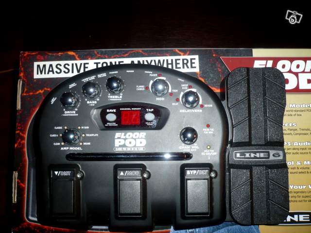 Photo annonce Multi effet guitare LINE 6 FLOOR POD