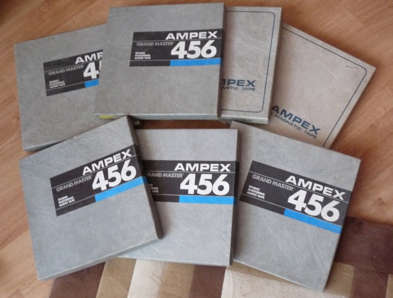 Photo annonce Bande AMPEX 456 demi pouce