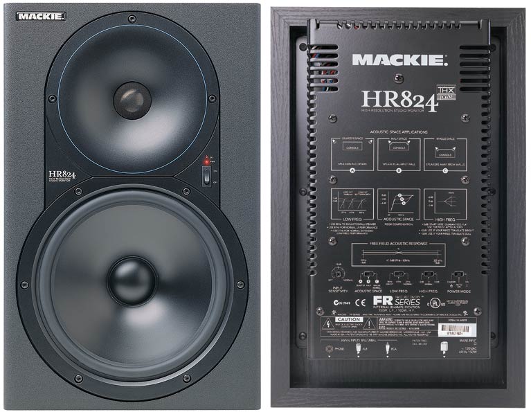 Photo : Moniteur actif Mackie HR824