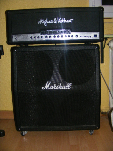 Photo annonce Hughes & Kettner Matrix 100 & Baffle Marshall
