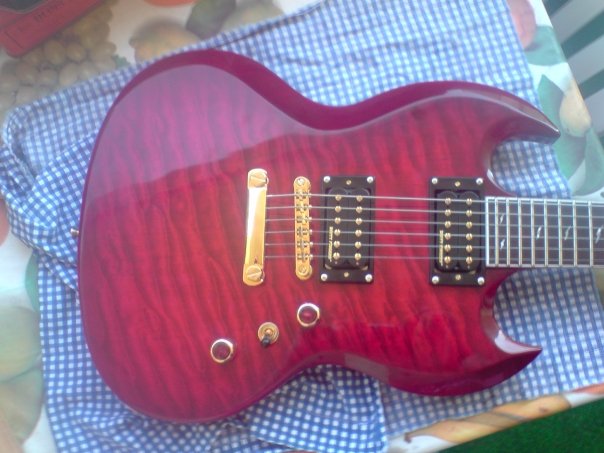 Photo : Epiphone SG Custom Prophecy GX