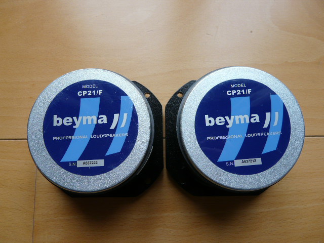 Photo annonce Tweeter Beyma CP21F