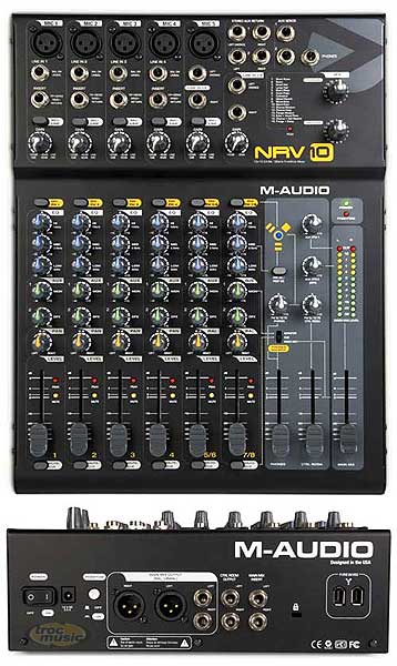 Photo annonce M audio NRV10 Interface Firewire 10x10