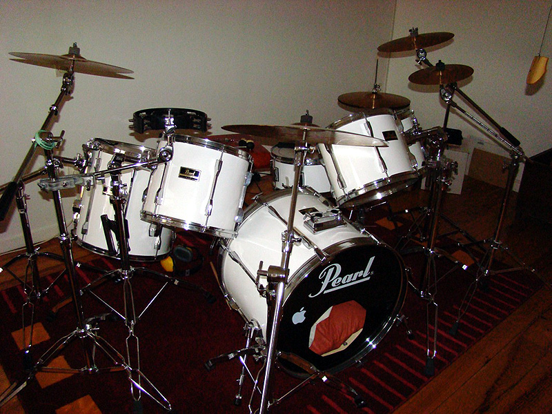 Photo annonce Pearl Export Serie & Cymbales Paiste
