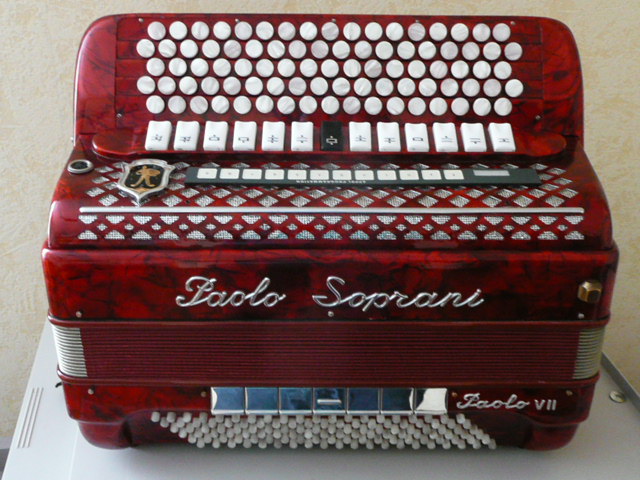 Photo annonce Accordeon Paolo Soprani Paolo VII