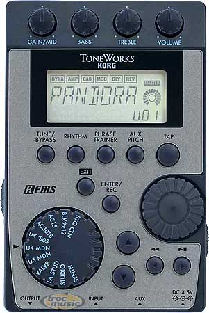 Photo annonce Pandora Korg PX4D & adaptateur