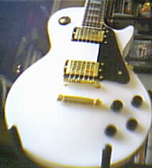 Photo annonce Epiphone LP Custom Alpine White