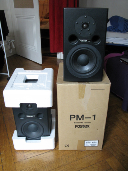 Photo annonce FOSTEX PM 1 ENCEINTES MONITORING