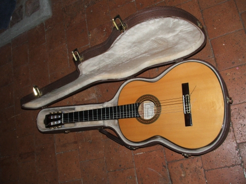 Photo annonce Guitare Alhambra & Valise Rigide