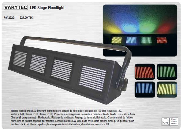 Photo annonce VARYTEC Led Stage 480