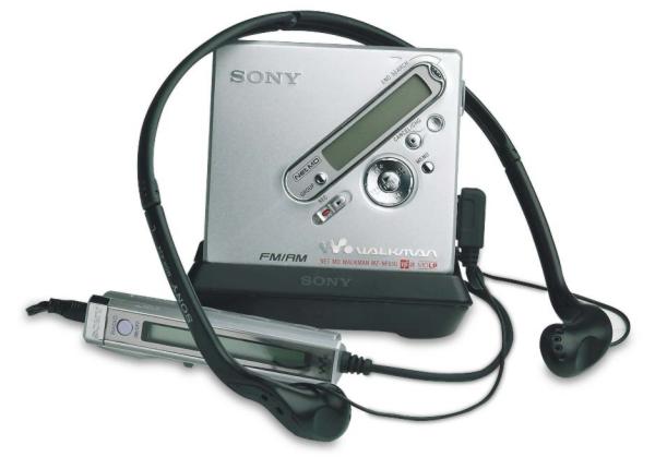 Photo : Lecteur minidisc Sony MZ NF810