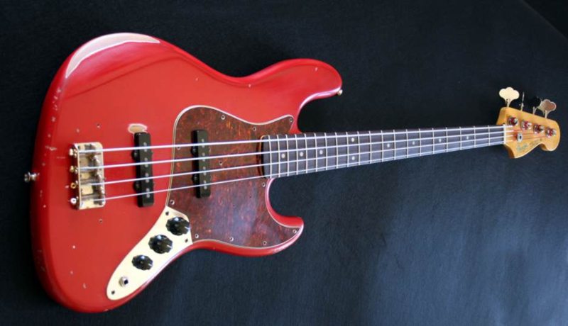 Photo annonce Fender Jazz bass L64 relic