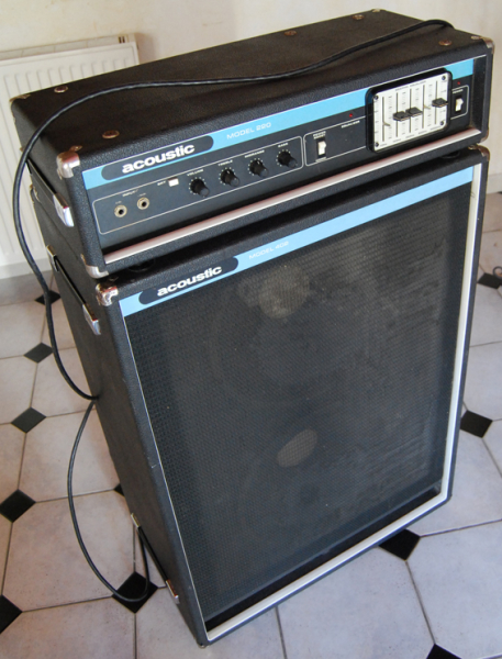 Photo annonce Acoustic 220 & baffle 402