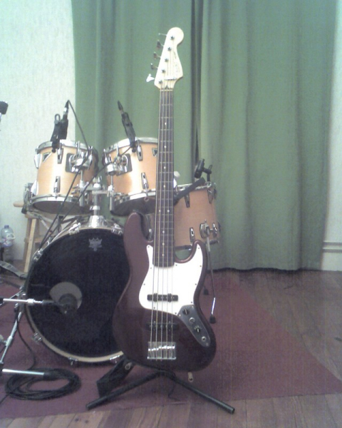 Photo : FENDER BASSE FRETLESS 5 Cordes