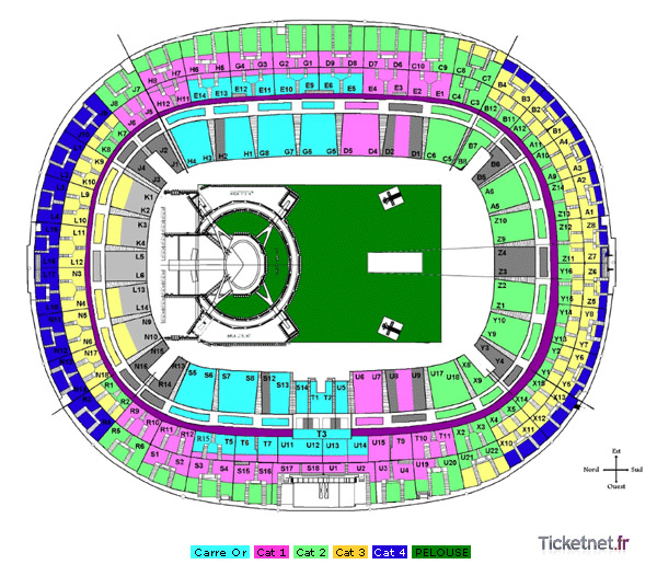 Photo annonce 2 places U2 Paris Cat 3