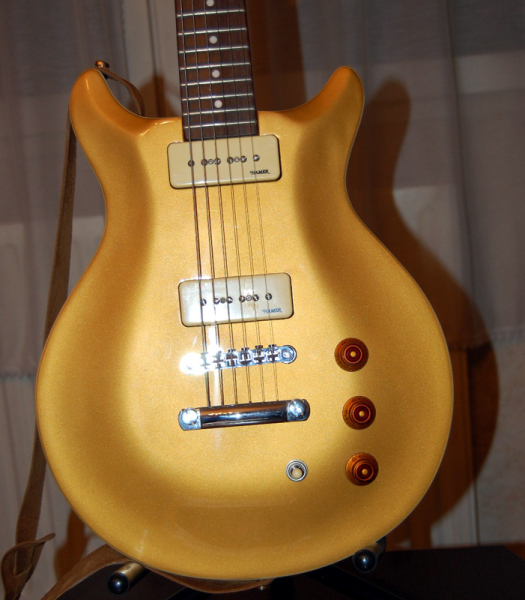 Photo : Hamer Sat P90 Goldtop