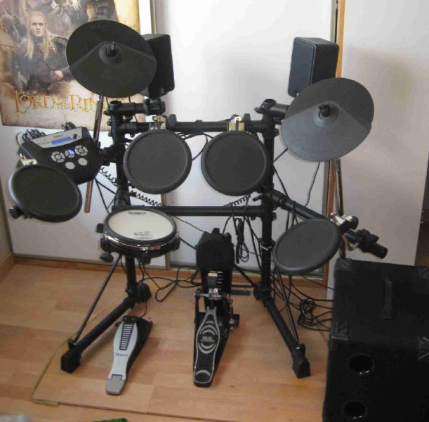 Photo annonce Batterie Roland TD6 KV & sonorisation