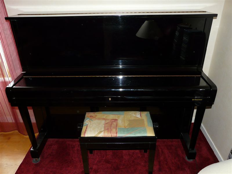 Photo annonce PIANO DROIT SOJIN Noir laque