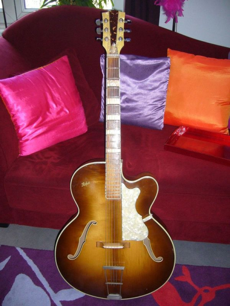 Photo annonce Guitare Jazz Hofner archtop vintage