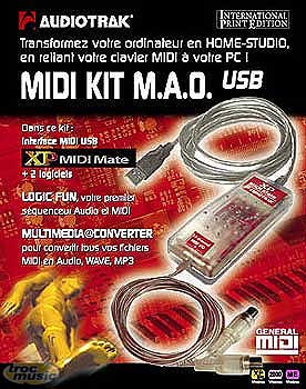 Photo : Audiotrak Interface MIDI Kit MAO USB