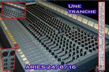 Photo : Table de mixage ARIES  24 8 16