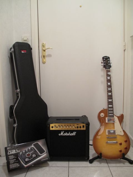 Photo annonce Epiphone Les Paul Standard & Materiel