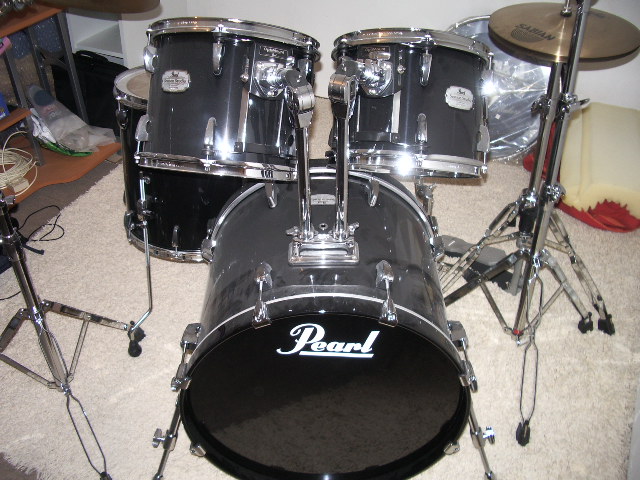 Photo annonce Pearl Session Studio & CC + Cymbales