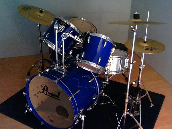 Photo annonce Pearl Session Serie 6 futs + kit cymbales