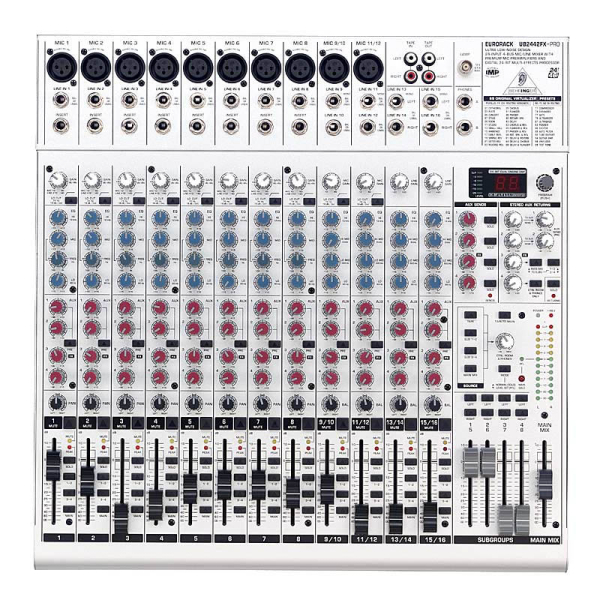 Photo annonce Table EURORACK UB2442FX Pro Behringer