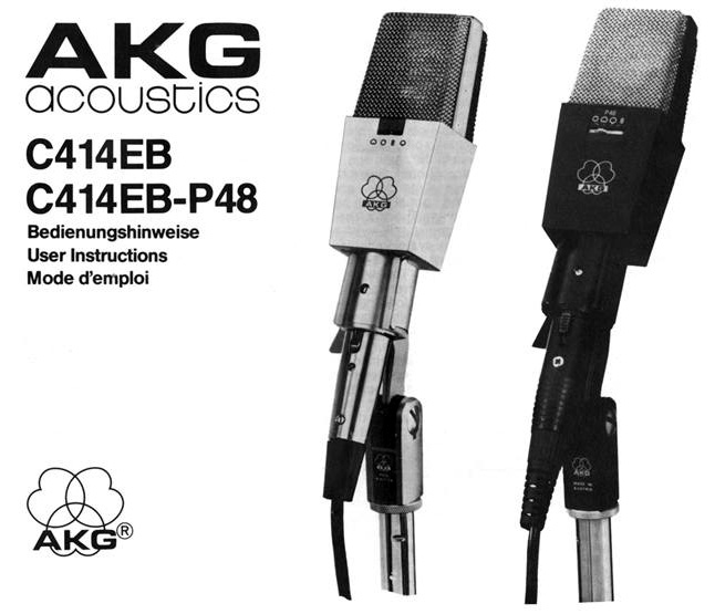 Photo annonce AKG C 414 EB